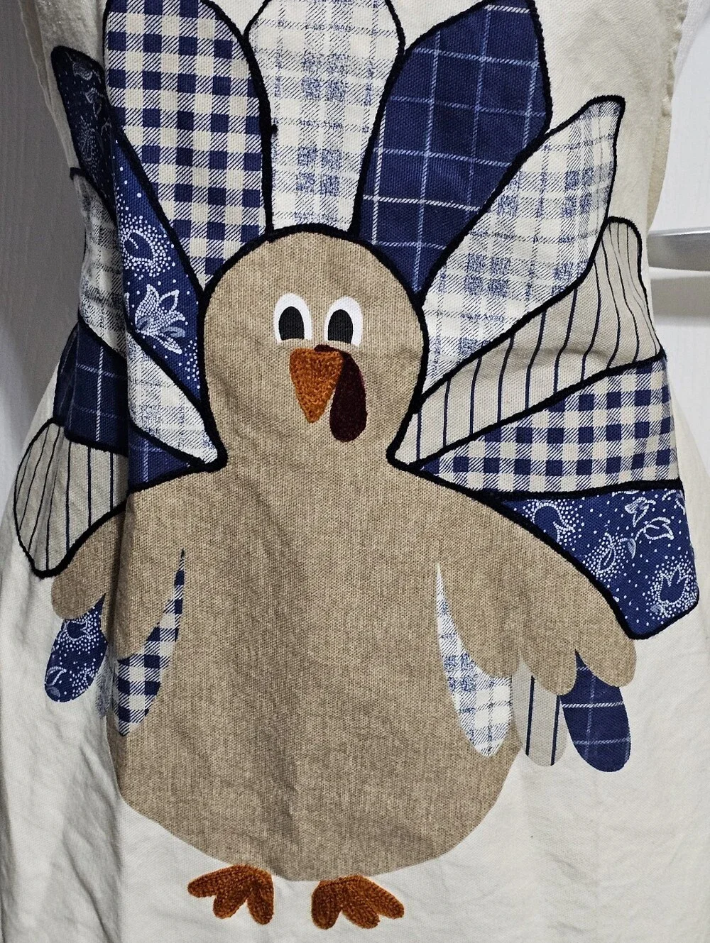 Vintage Martha Stewart Collection Thanksgiving Turkey Apron